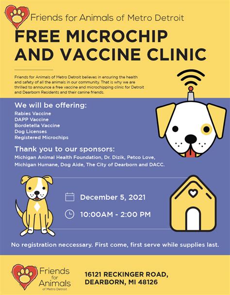 Benson's Pet Center to host free vaccination and microchip clinic